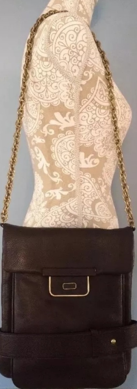 Kenneth Cole Messenger/Shoulder Bag/Chain Strap - Picture 2 of 8